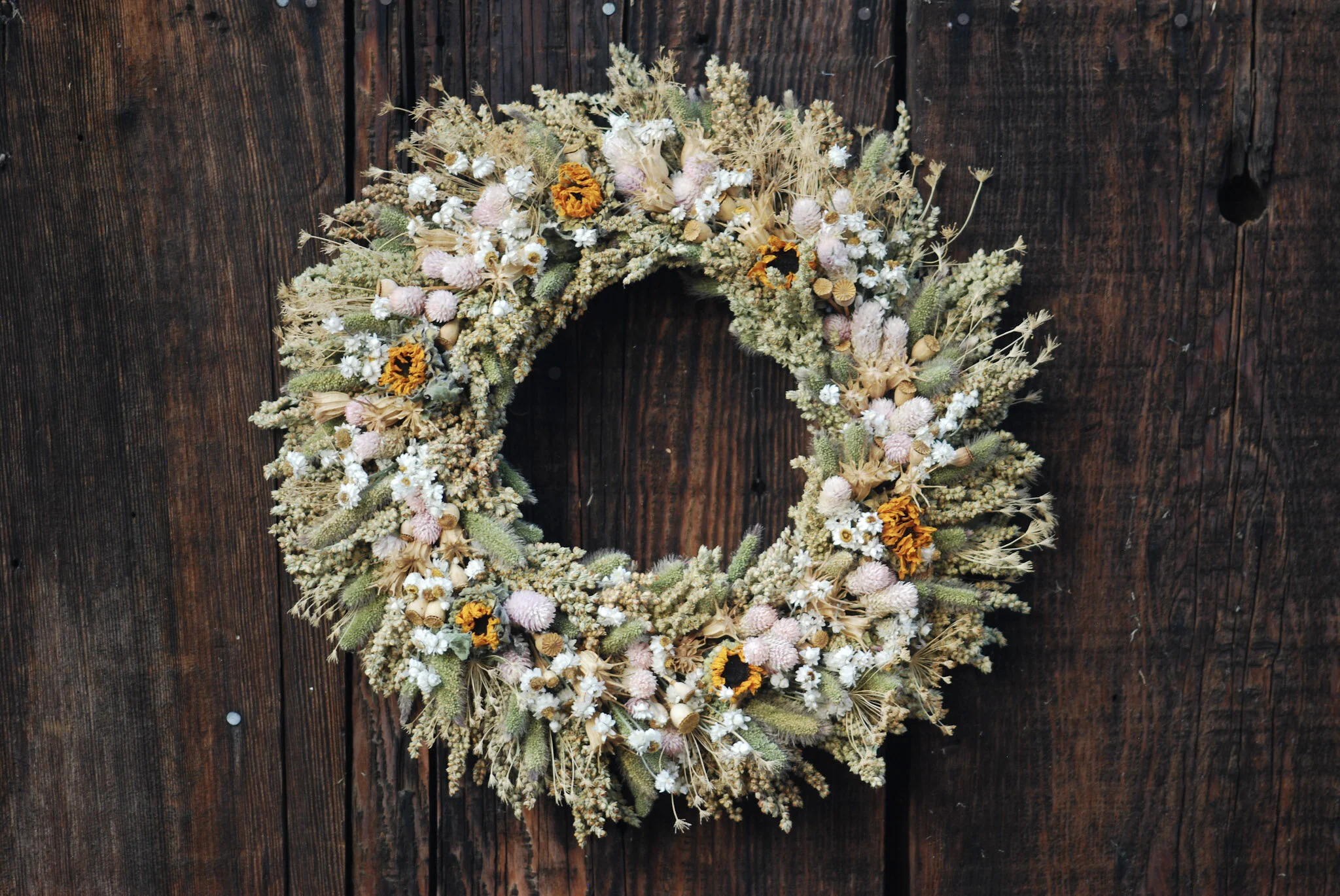 Dried Flower Wreaths — Park Winters